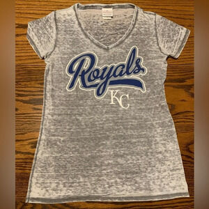 Genuine Merchandice KC Royals burnout Tshirt